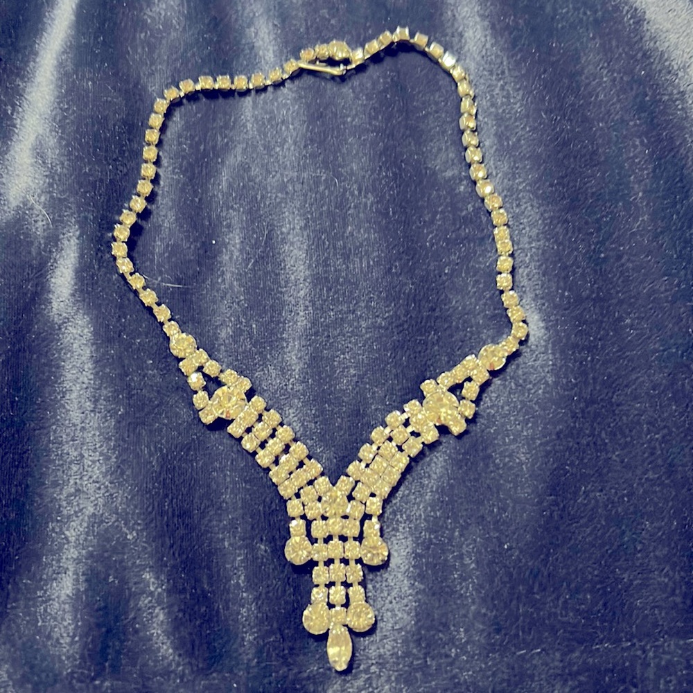 Beautiful Costume Diamond Necklace.